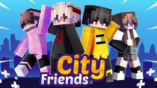 Thumbnail of the Minecraft Bedrock Marketplace product City Friends created by Meraki.