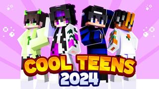 Thumbnail of the Minecraft Bedrock Marketplace product Cool Teens 2024 created by Meraki.