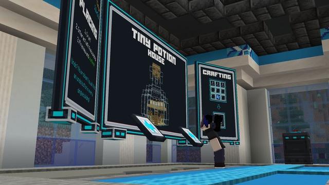 Screenshot of the Minecraft Bedrock Marketplace product Craftable Houses Add-On created by Meraki.