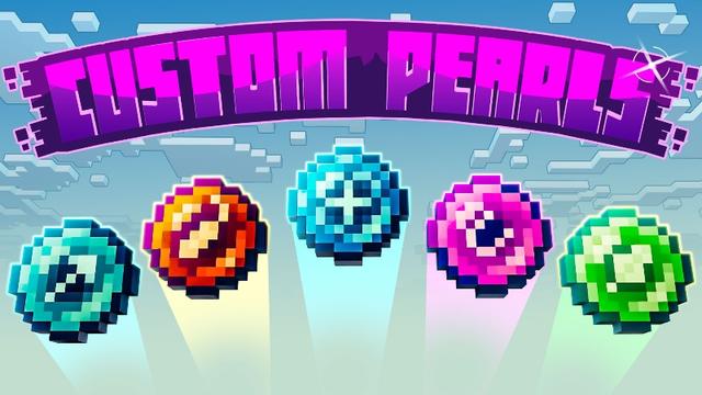 Thumbnail of the Minecraft Bedrock Marketplace product Custom Pearls created by Meraki.