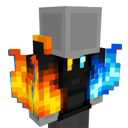 Thumbnail of the Minecraft Bedrock Marketplace product Dual Fire Hoodie created by Meraki.