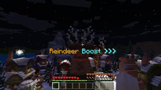 Screenshot of the Minecraft Bedrock Marketplace product Elf Delivery Service created by Meraki.