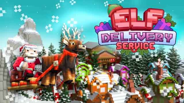 Thumbnail of the Minecraft Bedrock Marketplace product Elf Delivery Service created by Meraki.