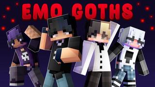 Thumbnail of the Minecraft Bedrock Marketplace product Emo Goths created by Meraki.