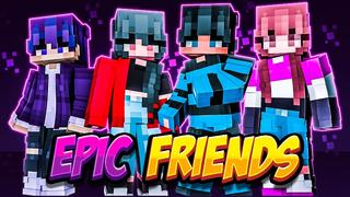 Thumbnail of the Minecraft Bedrock Marketplace product Epic Friends created by Meraki.