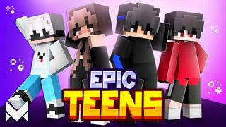 Thumbnail of the Minecraft Bedrock Marketplace product Epic Teens created by Meraki.