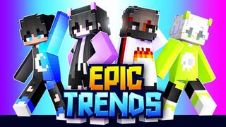 Thumbnail of the Minecraft Bedrock Marketplace product Epic Trends created by Meraki.