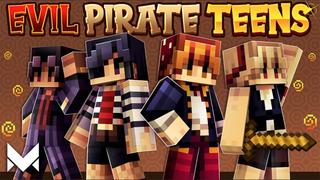 Thumbnail of the Minecraft Bedrock Marketplace product Evil Pirate Teens created by Meraki.