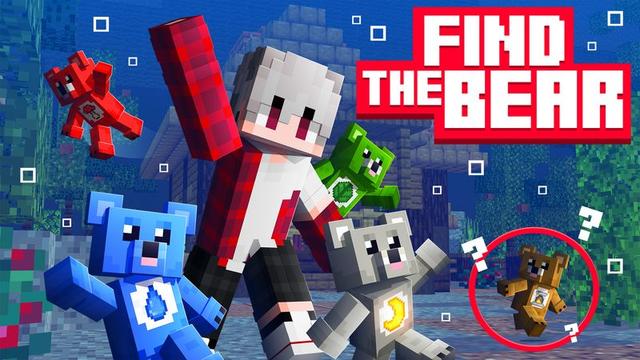 Thumbnail of the Minecraft Bedrock Marketplace product Find the Bear created by Meraki.