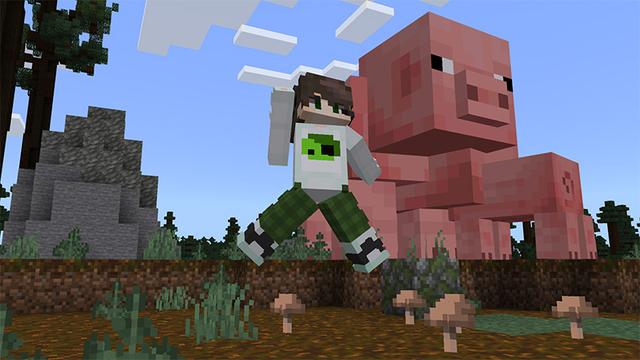 Screenshot of the Minecraft Bedrock Marketplace product Giant Mobs created by Meraki.