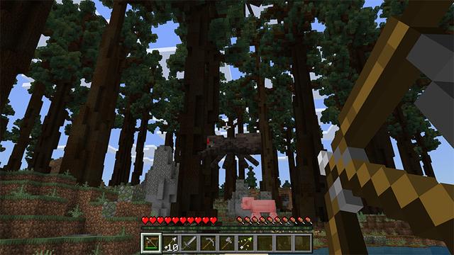 Screenshot of the Minecraft Bedrock Marketplace product Giant Mobs created by Meraki.