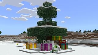 Screenshot of the Minecraft Bedrock Marketplace product Gifts Add-On created by Meraki.