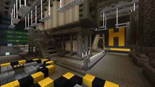 Screenshot of the Minecraft Bedrock Marketplace product Hacker HQ created by Meraki.