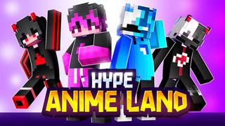 Thumbnail of the Minecraft Bedrock Marketplace product Hype Anime Land created by Meraki.
