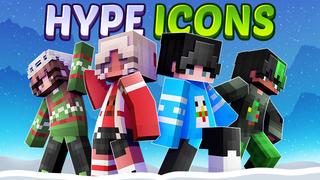 Thumbnail of the Minecraft Bedrock Marketplace product Hype Icons created by Meraki.