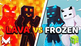 Thumbnail of the Minecraft Bedrock Marketplace product Lava vs Frozen created by Meraki.