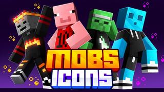 Thumbnail of the Minecraft Bedrock Marketplace product Mobs Icons created by Meraki.