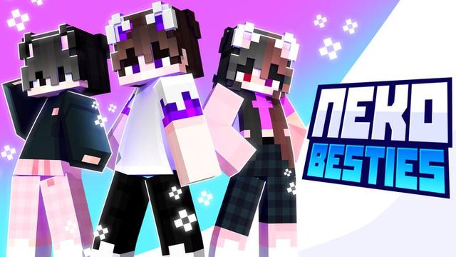 Thumbnail of the Minecraft Bedrock Marketplace product Neko Besties created by Meraki.