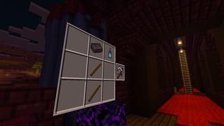 Screenshot of the Minecraft Bedrock Marketplace product Nether Weapons created by Meraki.