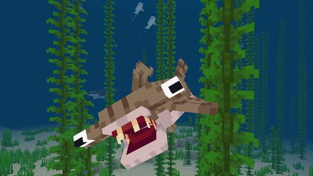 Screenshot of the Minecraft Bedrock Marketplace product Ocean Explorers Add-On created by Meraki.
