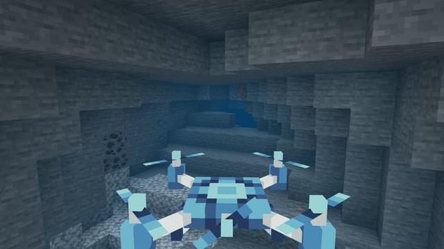 Screenshot of the Minecraft Bedrock Marketplace product Ocean Explorers Add-On created by Meraki.