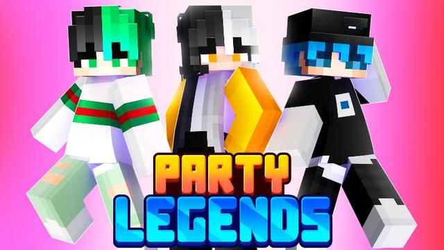 Thumbnail of the Minecraft Bedrock Marketplace product Party Legends created by Meraki.