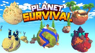Thumbnail of the Minecraft Bedrock Marketplace product Planet Survival created by Meraki.