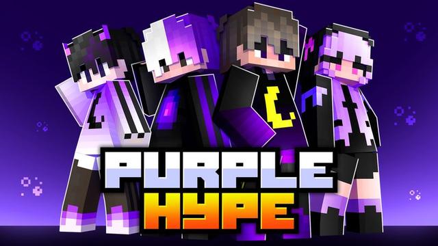 Thumbnail of the Minecraft Bedrock Marketplace product Purple Hype created by Meraki.