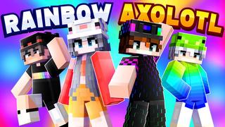 Thumbnail of the Minecraft Bedrock Marketplace product Rainbow Axolotl created by Meraki.