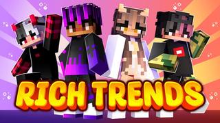 Thumbnail of the Minecraft Bedrock Marketplace product Rich Trends created by Meraki.