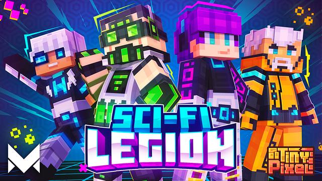 Thumbnail of the Minecraft Bedrock Marketplace product Sci-fi Legion created by Meraki.