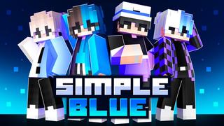 Thumbnail of the Minecraft Bedrock Marketplace product Simple Blue created by Meraki.
