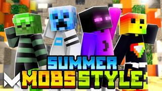 Thumbnail of the Minecraft Bedrock Marketplace product Summer Mobs Style created by Meraki.