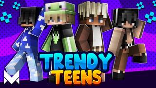 Thumbnail of the Minecraft Bedrock Marketplace product Trendy Teens created by Meraki.