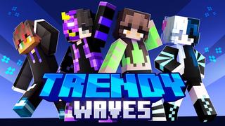 Thumbnail of the Minecraft Bedrock Marketplace product Trendy Waves created by Meraki.
