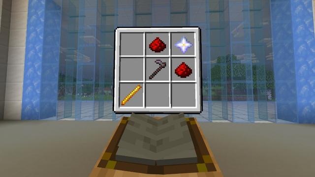 Screenshot of the Minecraft Bedrock Marketplace product Ultimate Superhero Weapons created by Meraki.