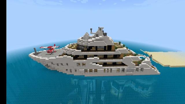Screenshot of the Minecraft Bedrock Marketplace product Underwater Bunker created by Meraki.