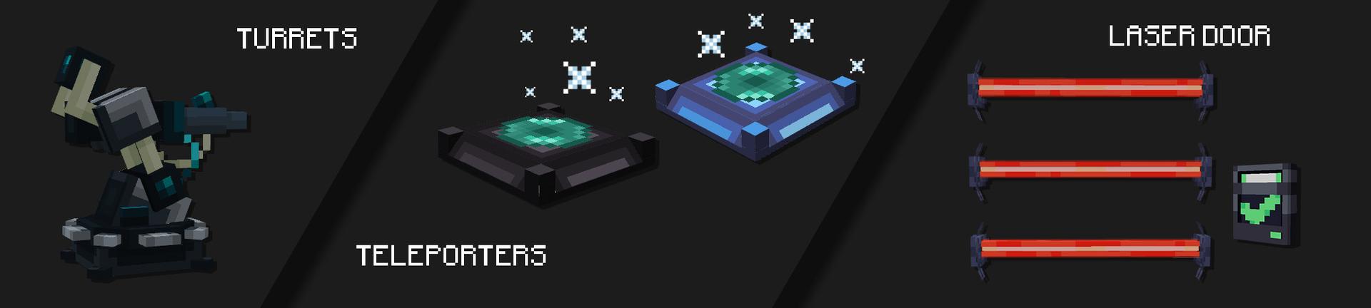 Panorama of the Minecraft Bedrock Marketplace product Alcaide Bunker created by Meraki.