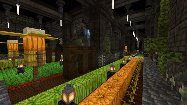 Screenshot of the Minecraft Bedrock Marketplace product Warden Bunker created by Meraki.