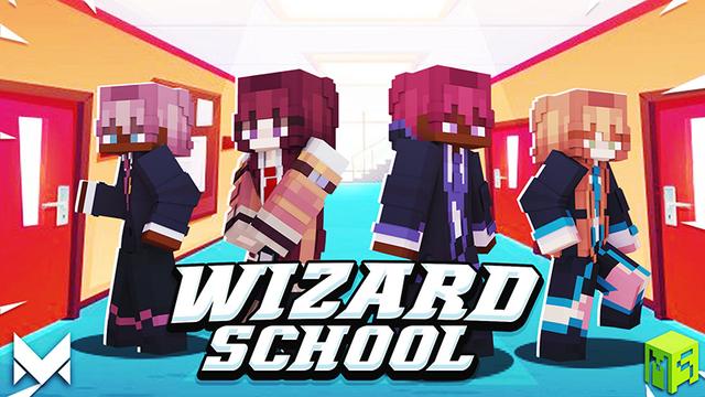 Thumbnail of the Minecraft Bedrock Marketplace product Wizard School created by Meraki.