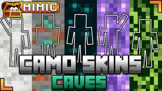 Thumbnail of the Minecraft Bedrock Marketplace product Camo Skins: Caves created by Mimic.