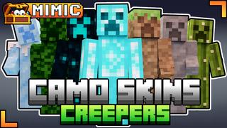Thumbnail of the Minecraft Bedrock Marketplace product Camo Skins: Creepers created by Mimic.