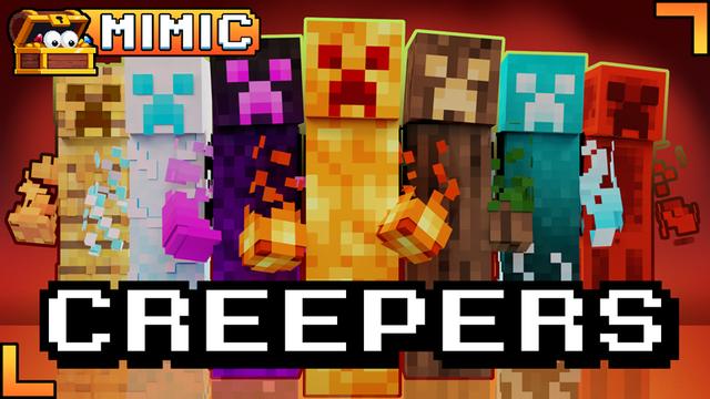 Thumbnail of the Minecraft Bedrock Marketplace product Creepers created by Mimic.