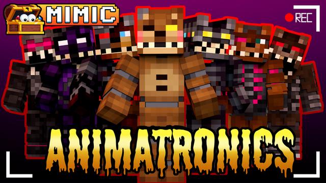 Thumbnail of the Minecraft Bedrock Marketplace product Creepy Animatronics created by Mimic.