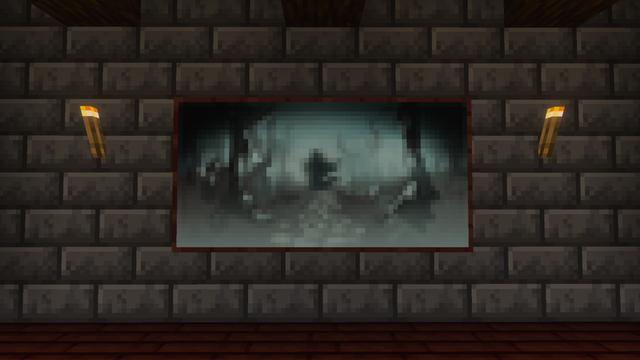 Screenshot of the Minecraft Bedrock Marketplace product Cursed Furniture created by Mimic.