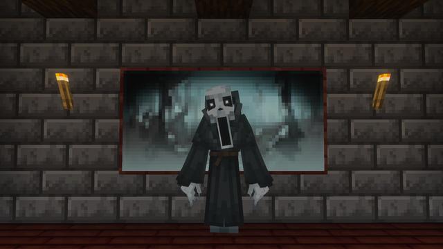 Screenshot of the Minecraft Bedrock Marketplace product Cursed Furniture created by Mimic.