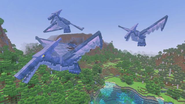 Screenshot of the Minecraft Bedrock Marketplace product Dinosaurs Expansion created by Mimic.