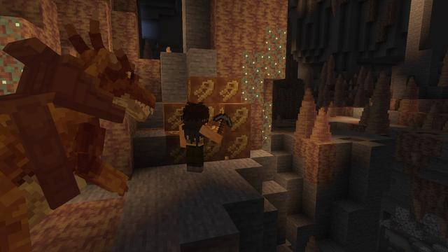 Screenshot of the Minecraft Bedrock Marketplace product Dinosaurs Expansion created by Mimic.