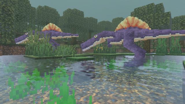 Screenshot of the Minecraft Bedrock Marketplace product Dinosaurs Expansion created by Mimic.