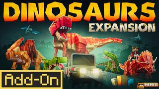 Thumbnail of the Minecraft Bedrock Marketplace product Expansão dos Dinossauros created by Mimic.